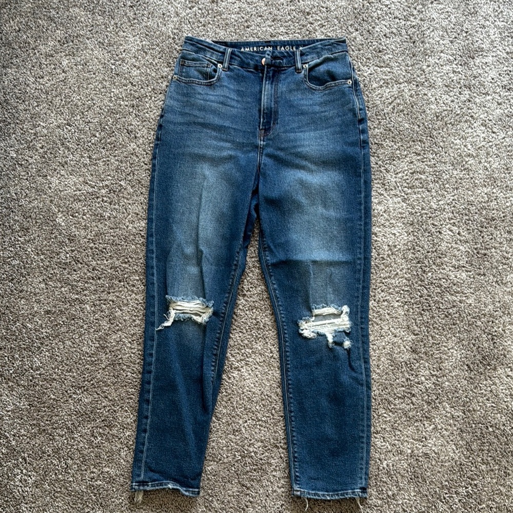 American Eagle curvy mom jean size 4